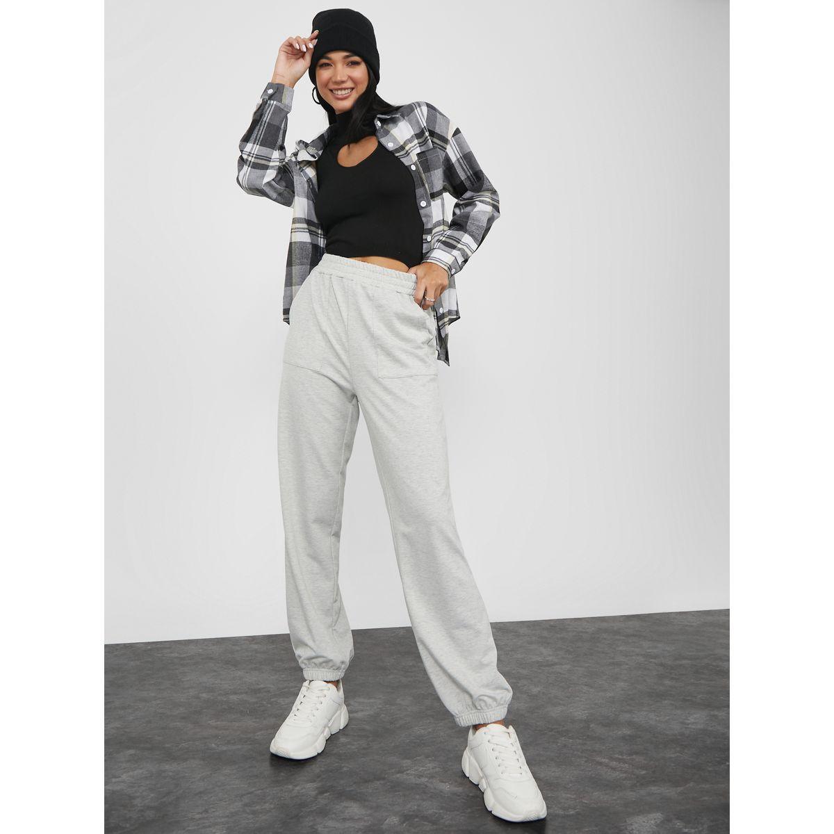 Styli High Waist Pocket Detail Jogger-women-clothing-bottoms-joggers-image-2