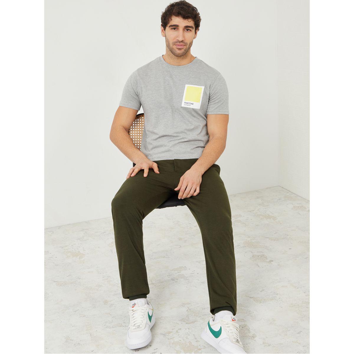 Styli Side Contrast Panel Slim Fit Jogger-men-clothing-bottoms-joggers-image-2