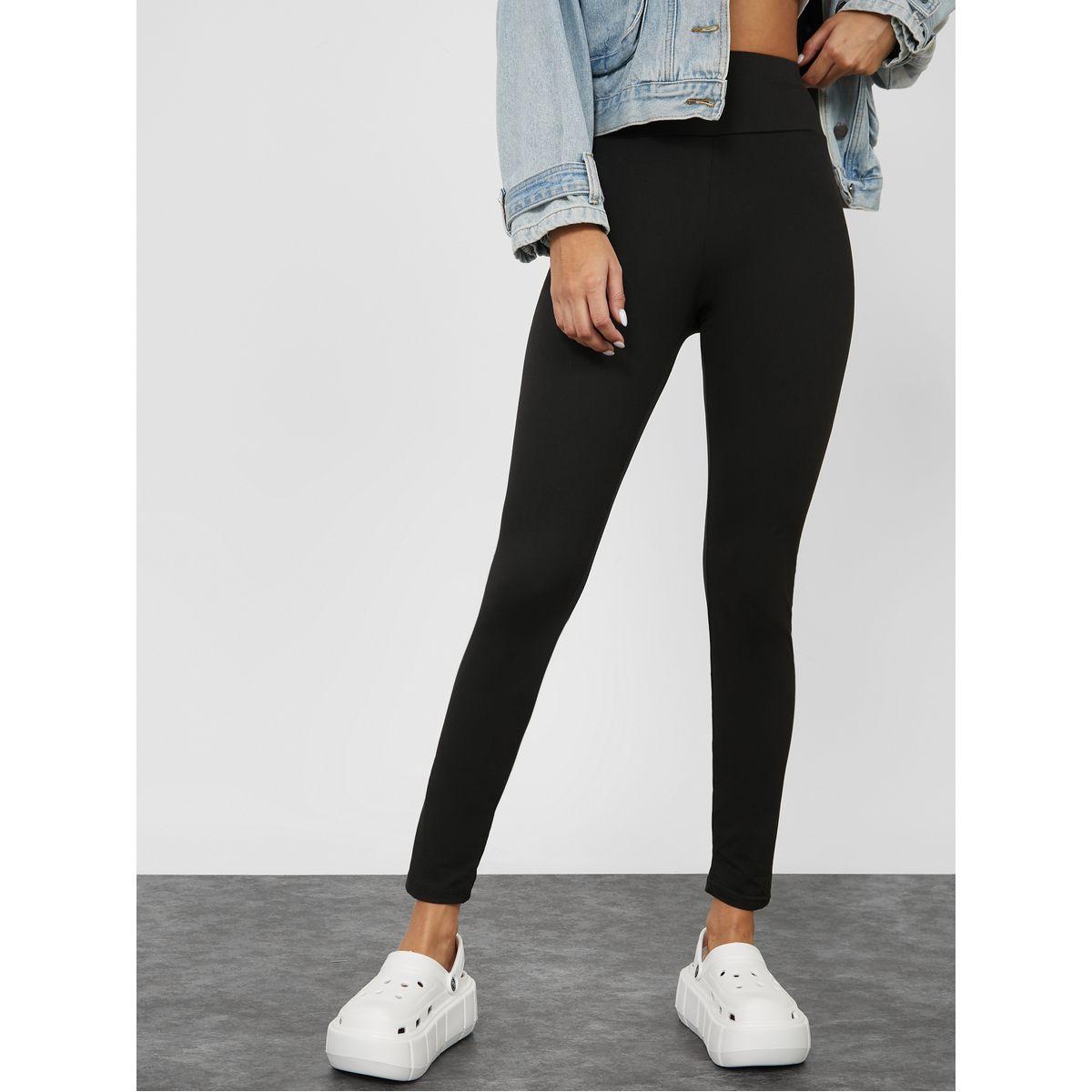 ليقنز مزين بشارة وخصر مطاطي-women-clothing-bottoms-leggings-image-1
