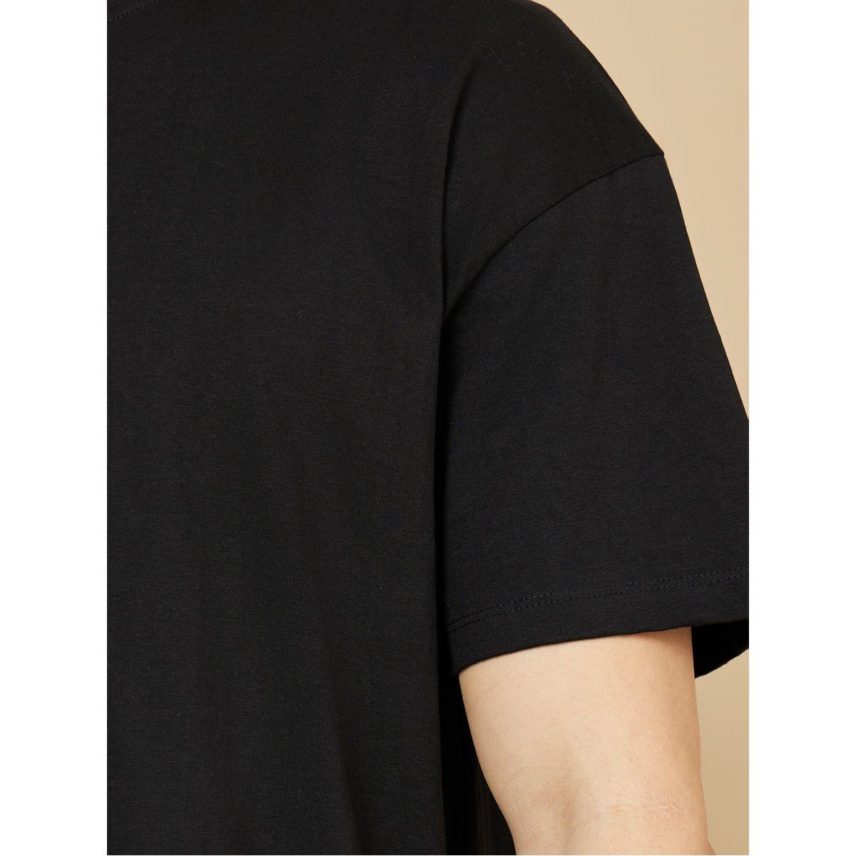 Styli Solid Crew Neck Oversized Cotton T-Shirt-men-clothing-tshirtsandpolos-tshirts-image-5