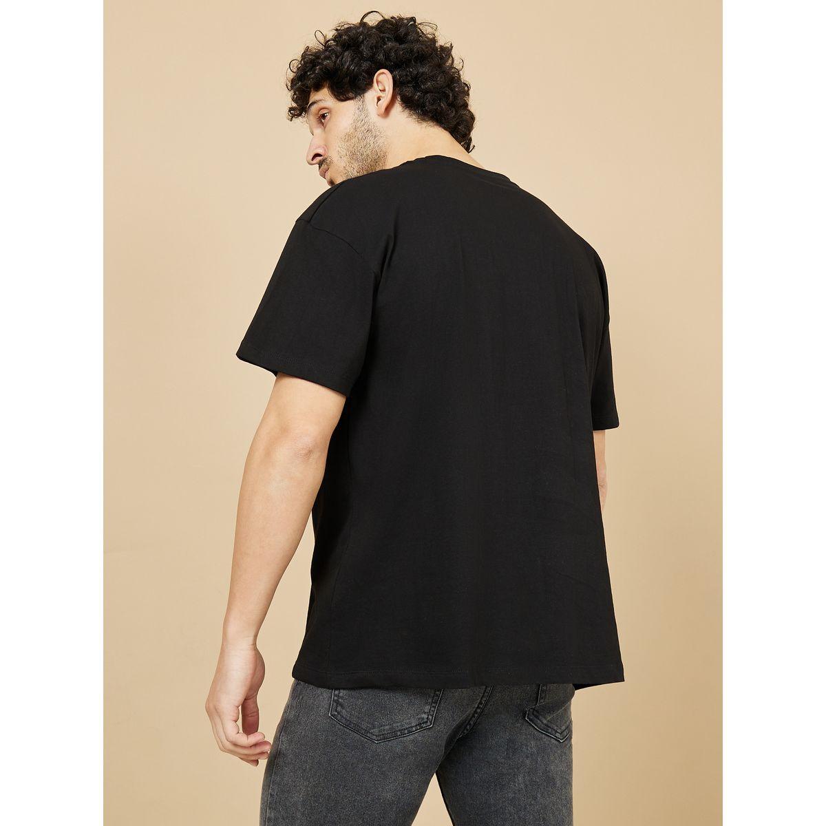 Styli Solid Crew Neck Oversized Cotton T-Shirt-men-clothing-tshirtsandpolos-tshirts-image-6