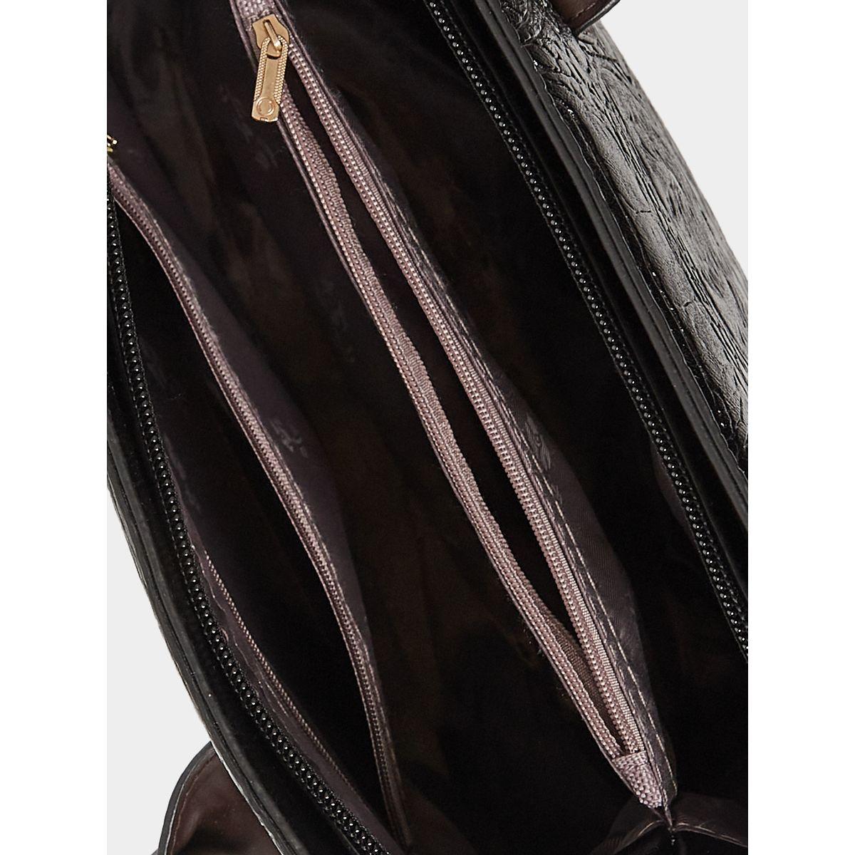 Styli Croc Skin Texture Tote Handbag with Detachable Strap-women-bagsandwallets-handbags-image-3