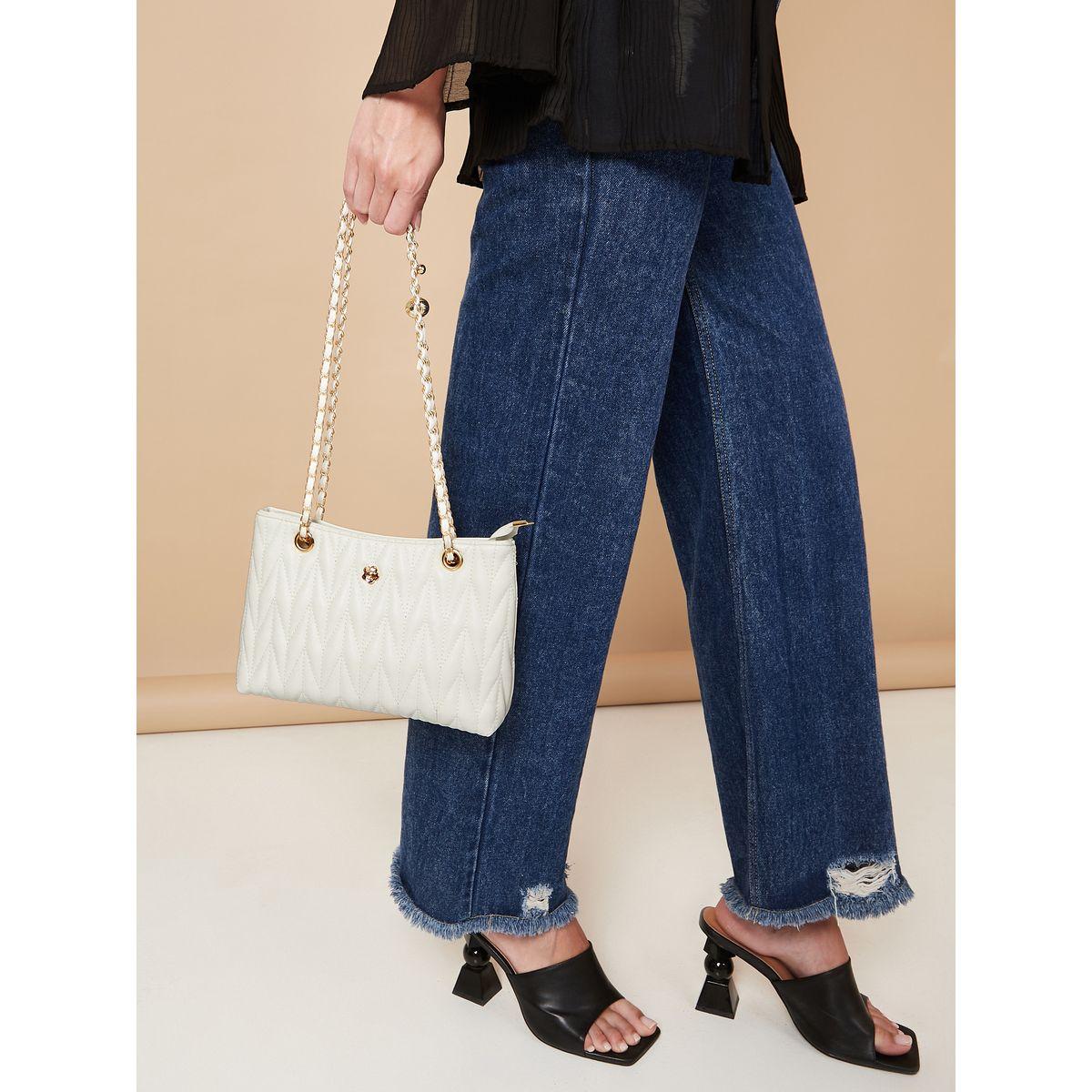 Styli Stitch Detail Shoulder Bag-women-bagsandwallets-handbags-image-2