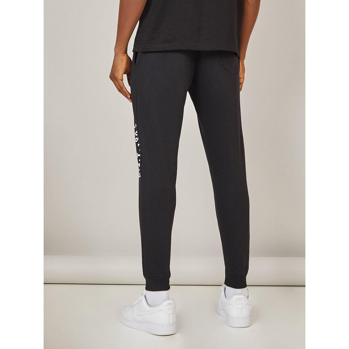 Styli Text Print Detail Slim Fit Jogger with Pockets-men-clothing-bottoms-joggers-image-4