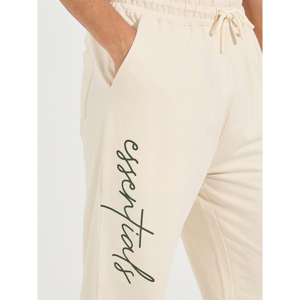 Styli Slogan Print Oversized Fit Jogger with Slip Pocket-men-clothing-bottoms-joggers-image-3