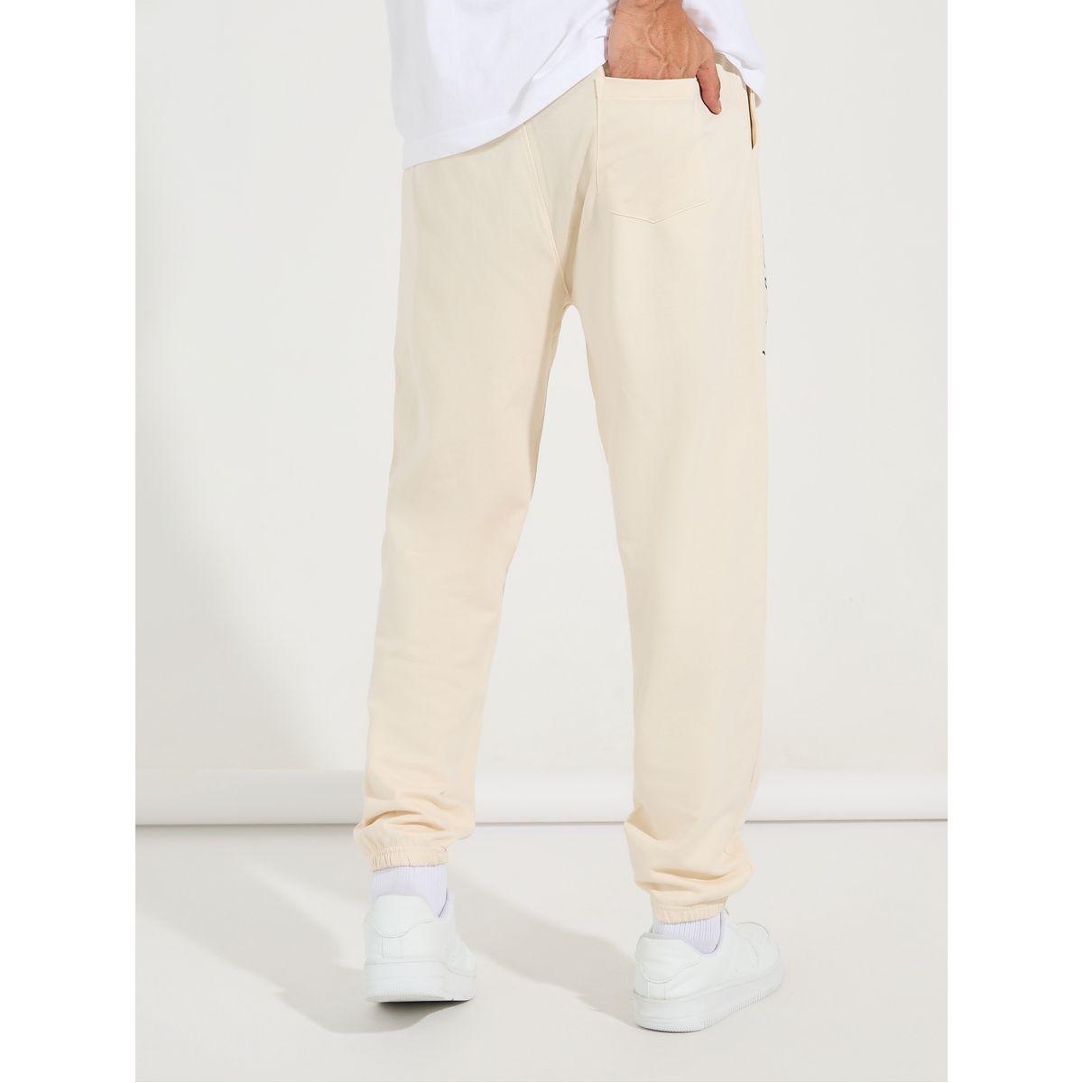 Styli Slogan Print Oversized Fit Jogger with Slip Pocket-men-clothing-bottoms-joggers-image-4