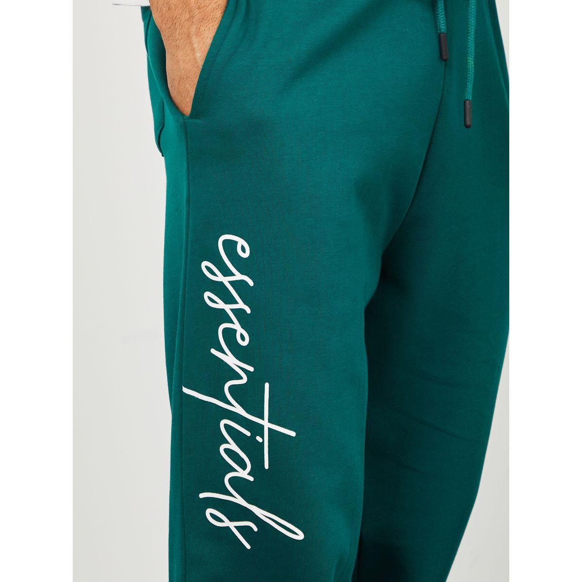 Styli Slogan Print Oversized Fit Jogger with Slip Pocket-men-clothing-bottoms-joggers-image-3