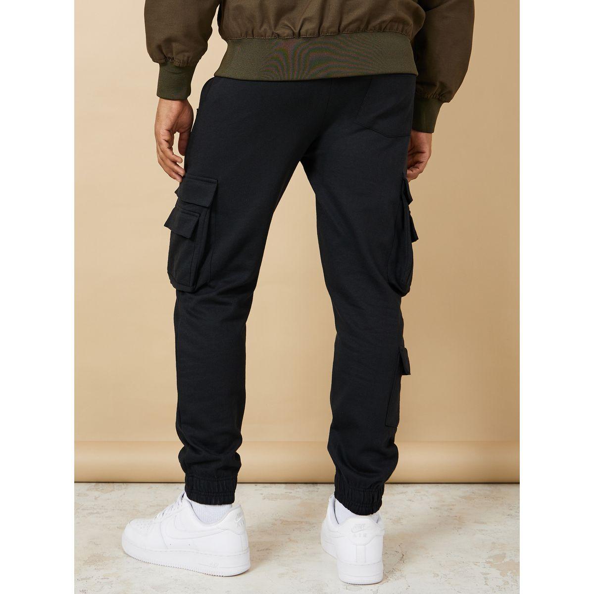 جوغر بنمط كارجو مع أربطة خصر-men-clothing-bottoms-joggers-image-4