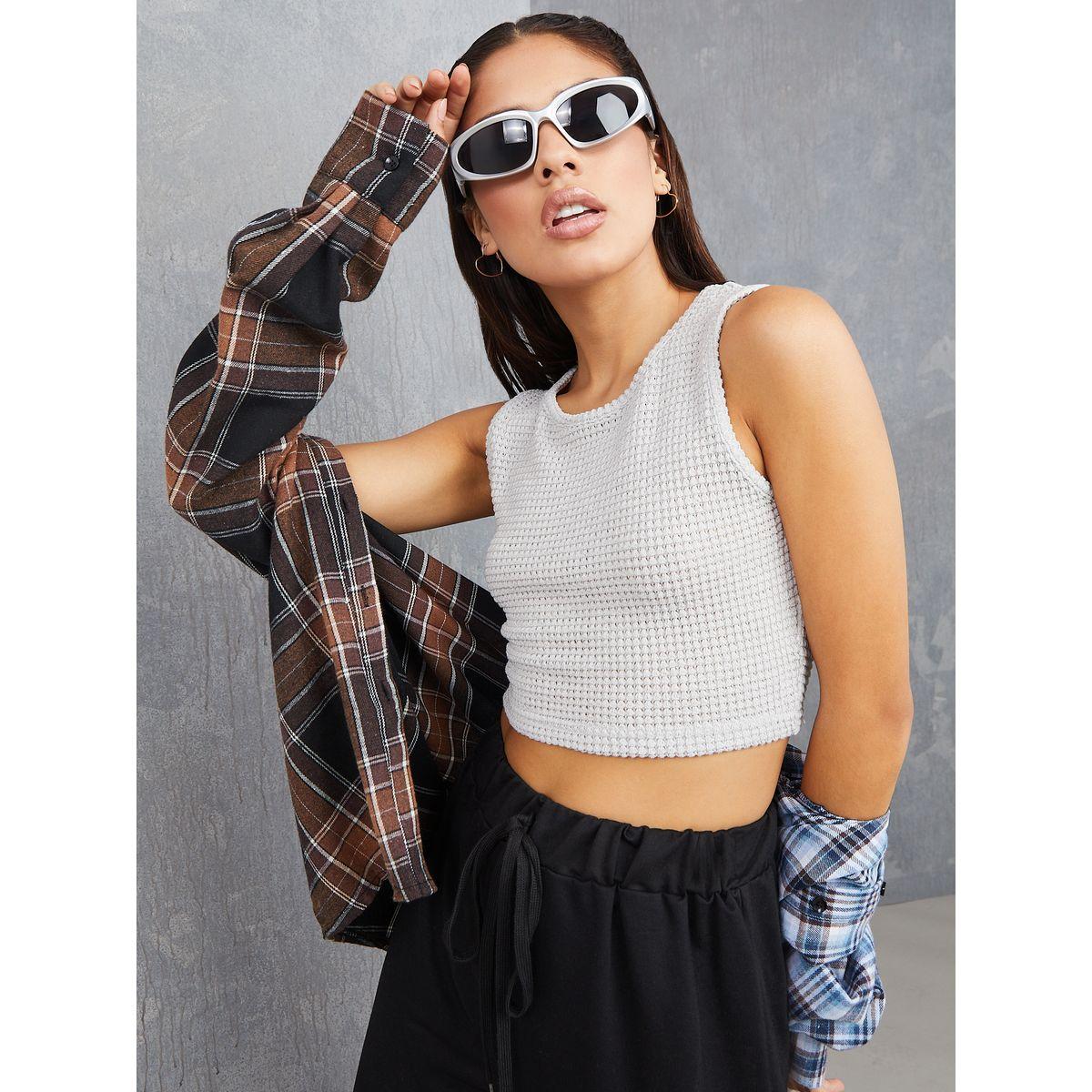 بلوزة كاجوال محبوكة بلا اكمام-women-clothing-tshirts-image-3