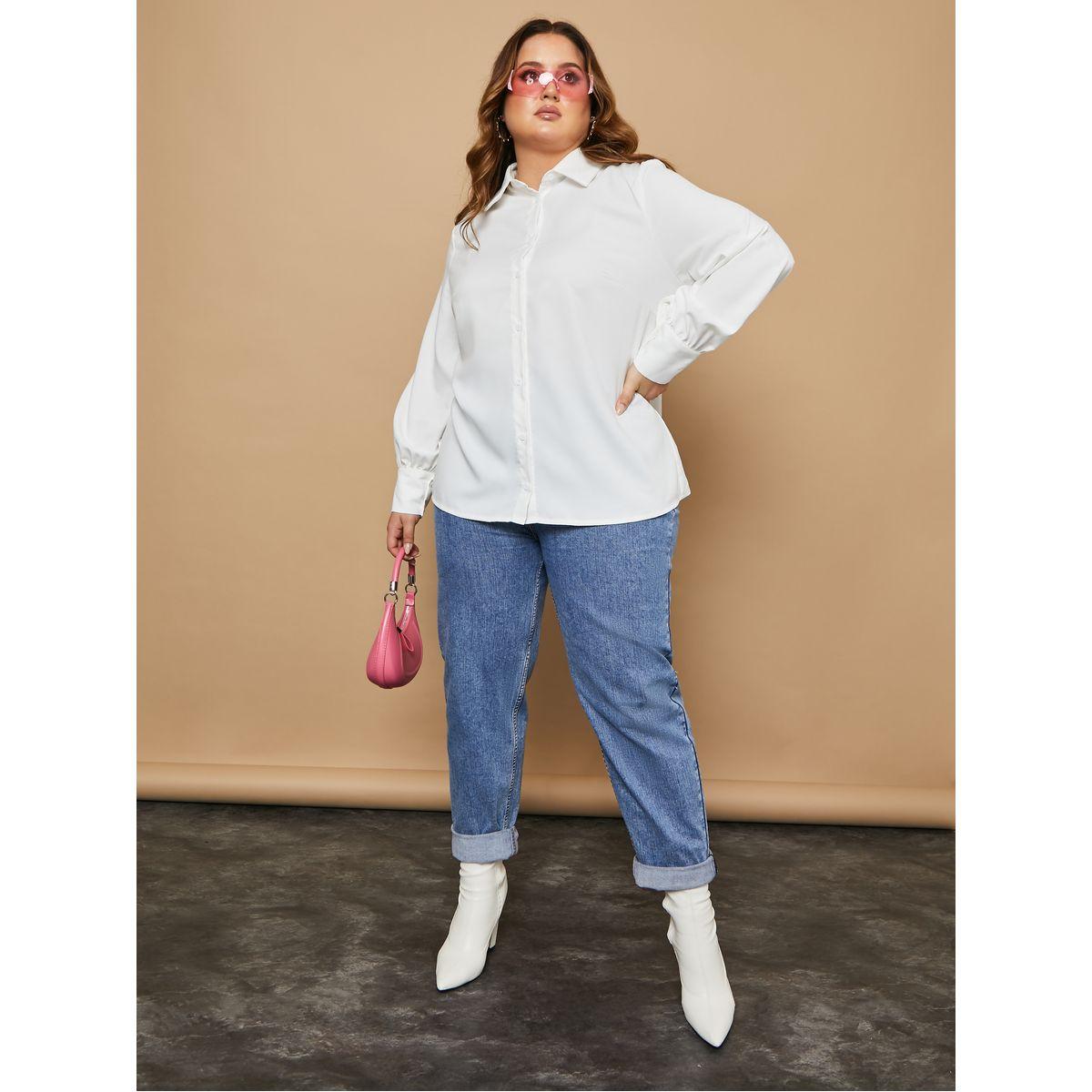 بلوزة واسعة بأربطة من الخلف-women-clothing-shirtsandblouses-shirts-image-2