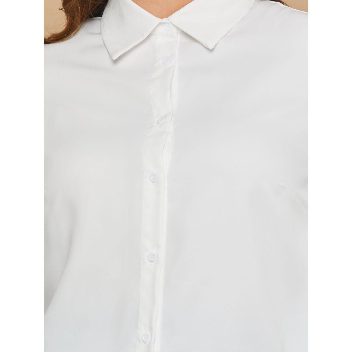 Styli Plus Tie-Back Detail Button Through Shirt-women-clothing-shirtsandblouses-shirts-image-3