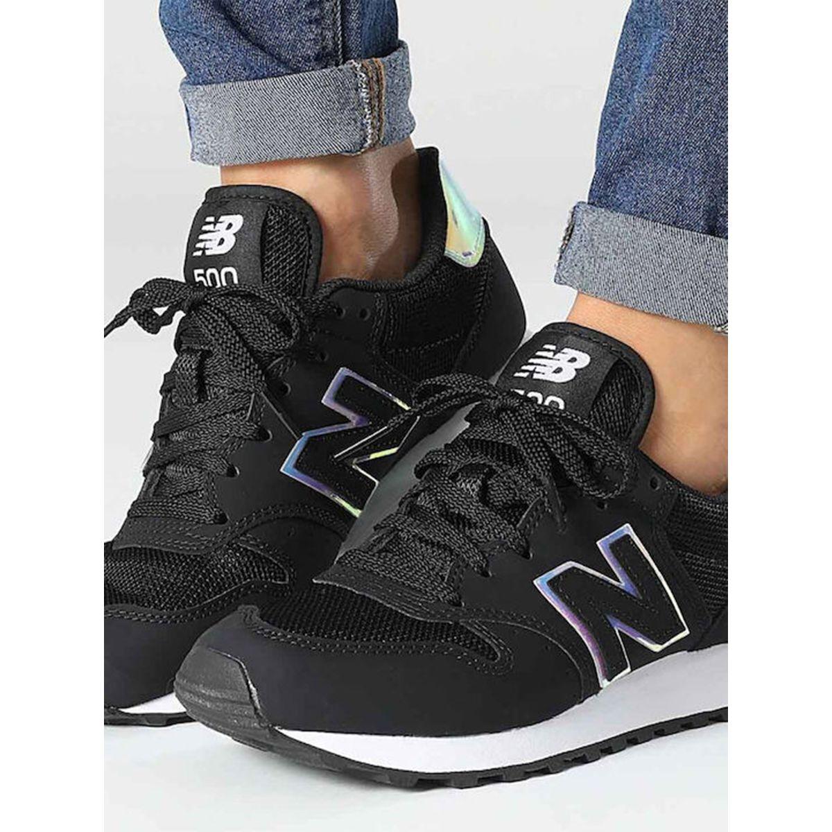 New Balance Logo Patch Detail Lace Up Sneakers-women-shoes-sneakers-image-2