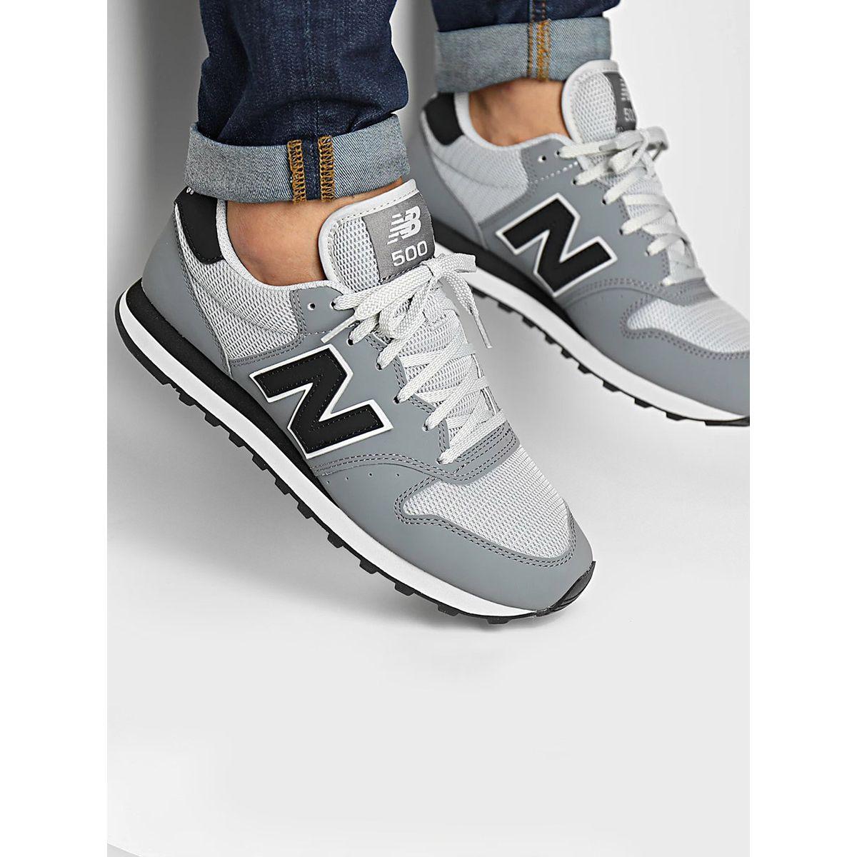 New Balance 500 Suede Lace Up Shoes-men-shoes-sneakers-image-1