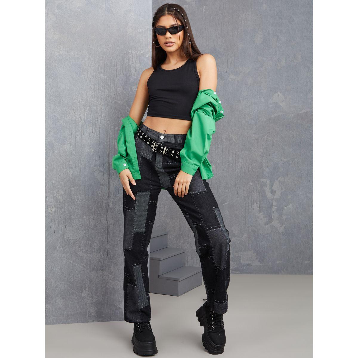 Styli Racerback Ribbed Crop Tank Top-women-clothing-tshirts-image-2