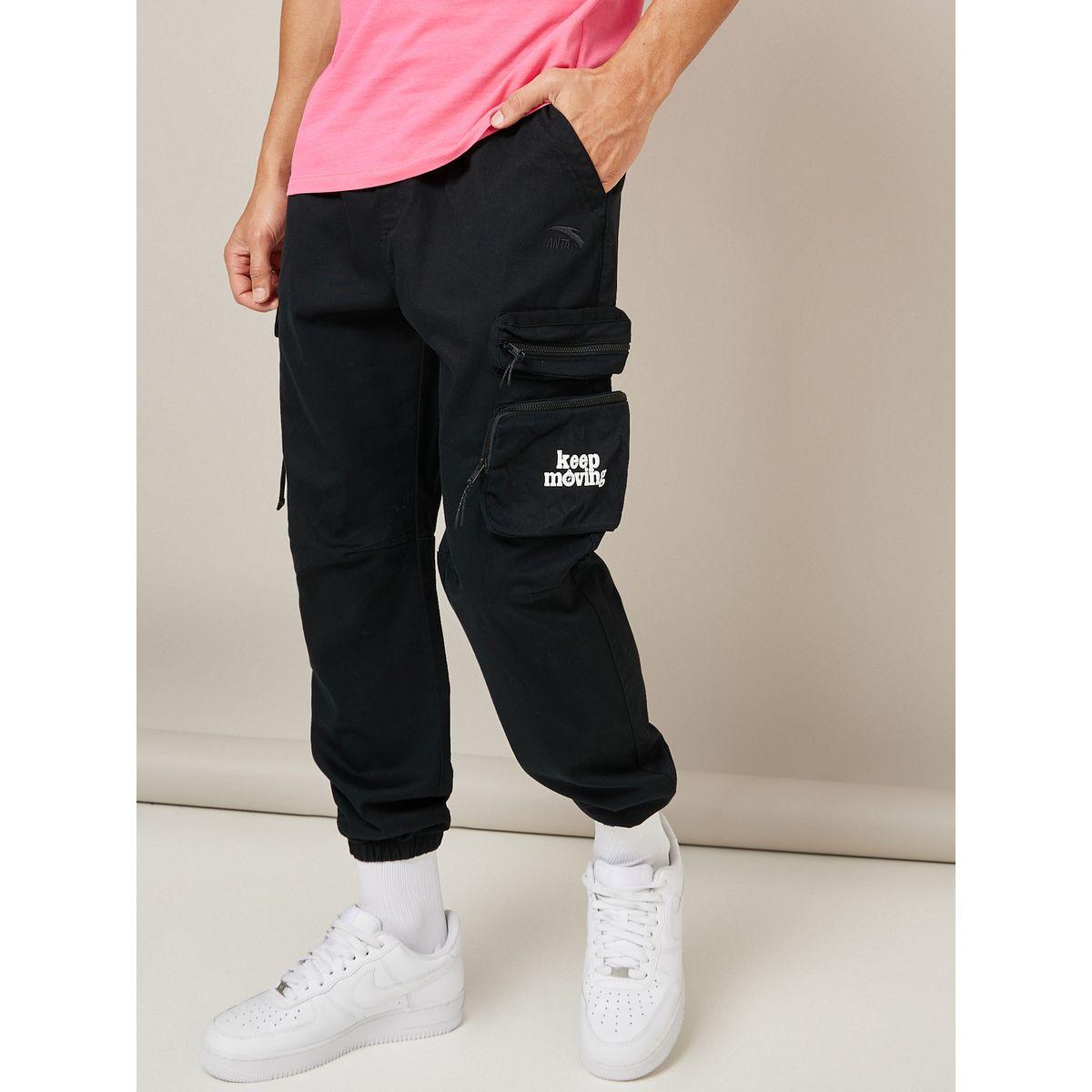 Anta Zip Pocket Detail Cargo Jogger-men-clothing-bottoms-joggers-image-1