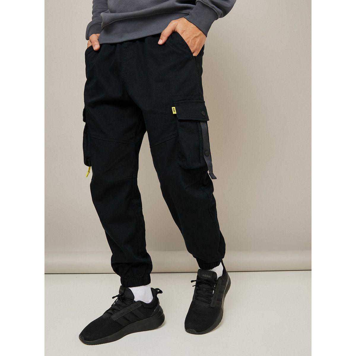 Anta Drawcord Pocket Detail Cuffed Jogger-men-clothing-bottoms-joggers-image-1