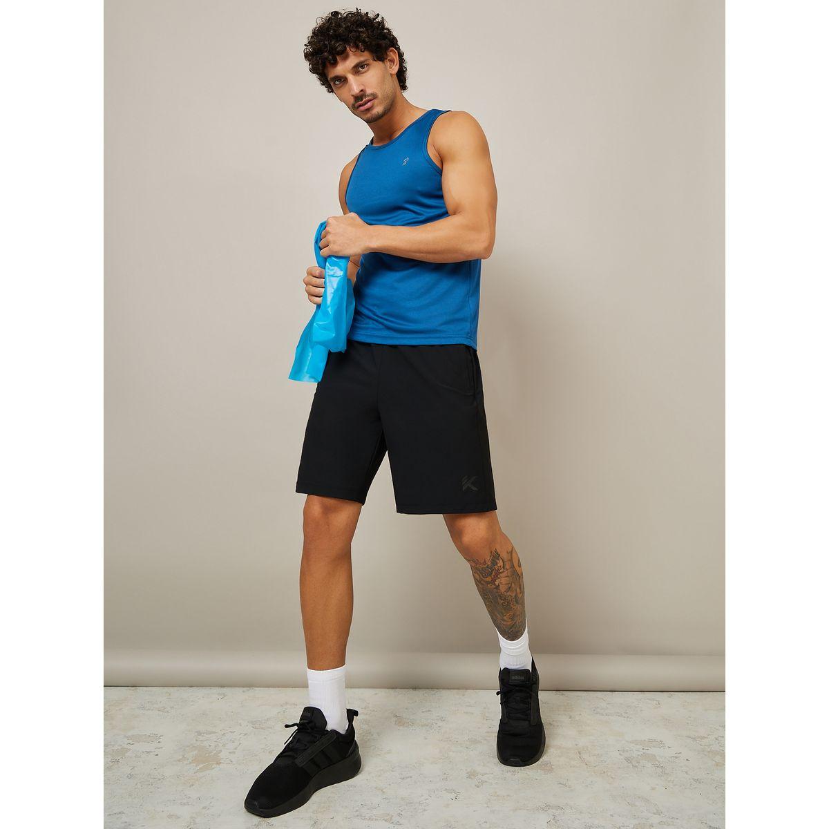 شورت محبوك مطبع بشعار-men-clothing-bottoms-shorts-image-2