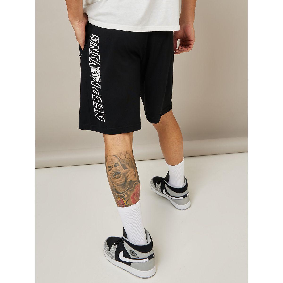 Anta Side Print Knit Shorts with Zipper Pockets-men-clothing-bottoms-shorts-image-3