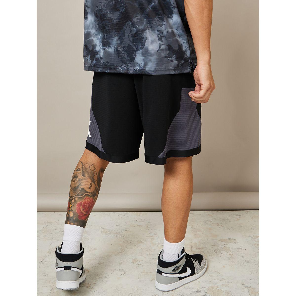 Anta Logo Detail Colorblock Panel Basketball Shorts-men-clothing-bottoms-shorts-image-4