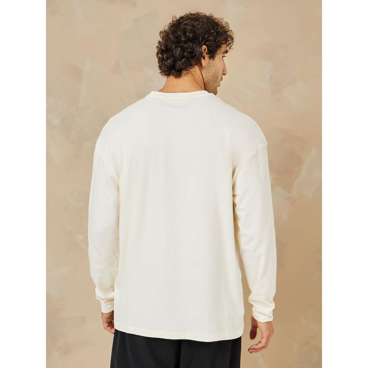Styli Long Sleeves Oversized T-shirt with Cut and Sew Panel Detail-men-clothing-tshirtsandpolos-tshirts-image-6