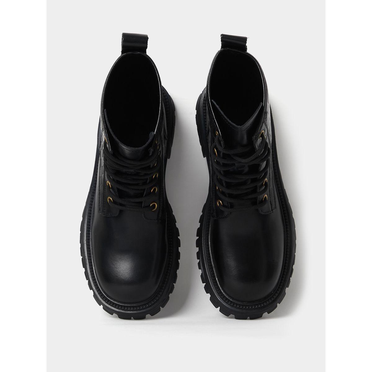حذاء بوت كومبات بكاحل متوسط-women-shoes-boots-image-6