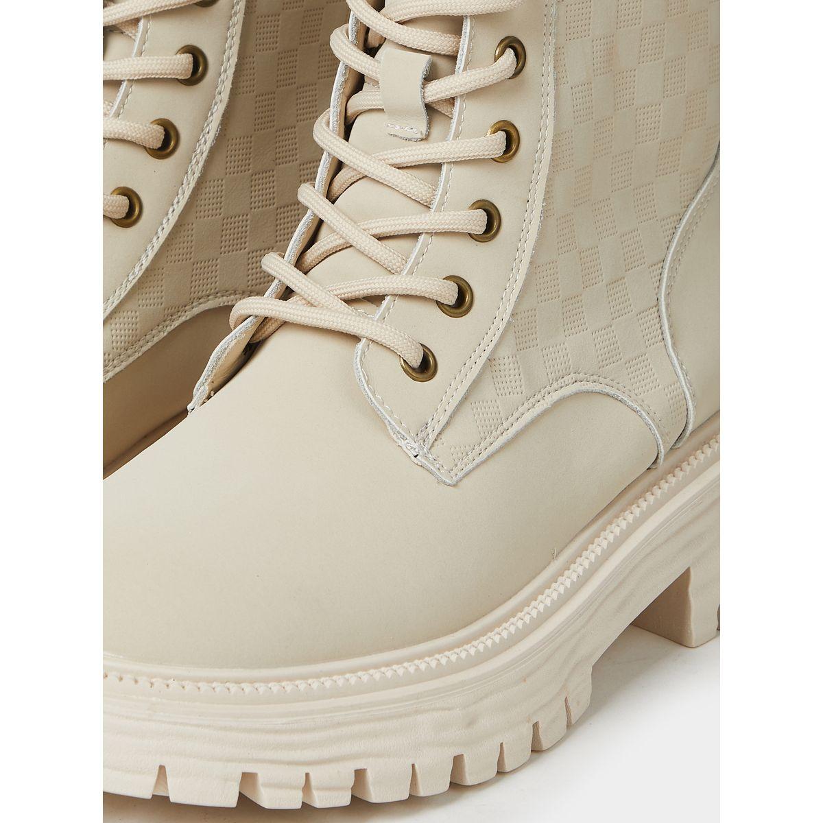 حذاء بوت كومبات بكاحل متوسط-women-shoes-boots-image-4