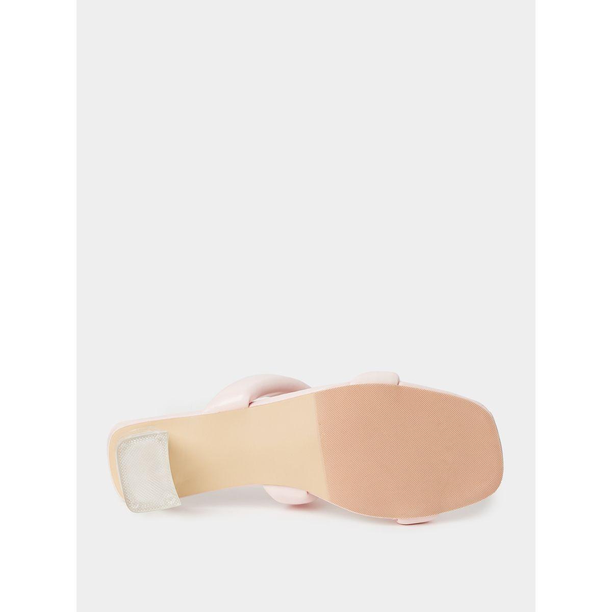 Styli Padded Upper Mid Heel Sandals-women-shoes-heels-image-7
