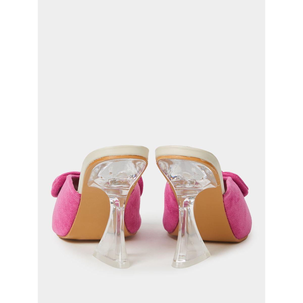 Styli Bow Detail Heel Sandals-women-shoes-heels-image-4