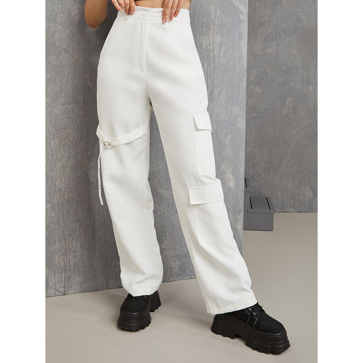 بنطال كارغو مع جيب بطية-women-clothing-bottoms-trousers-image-1