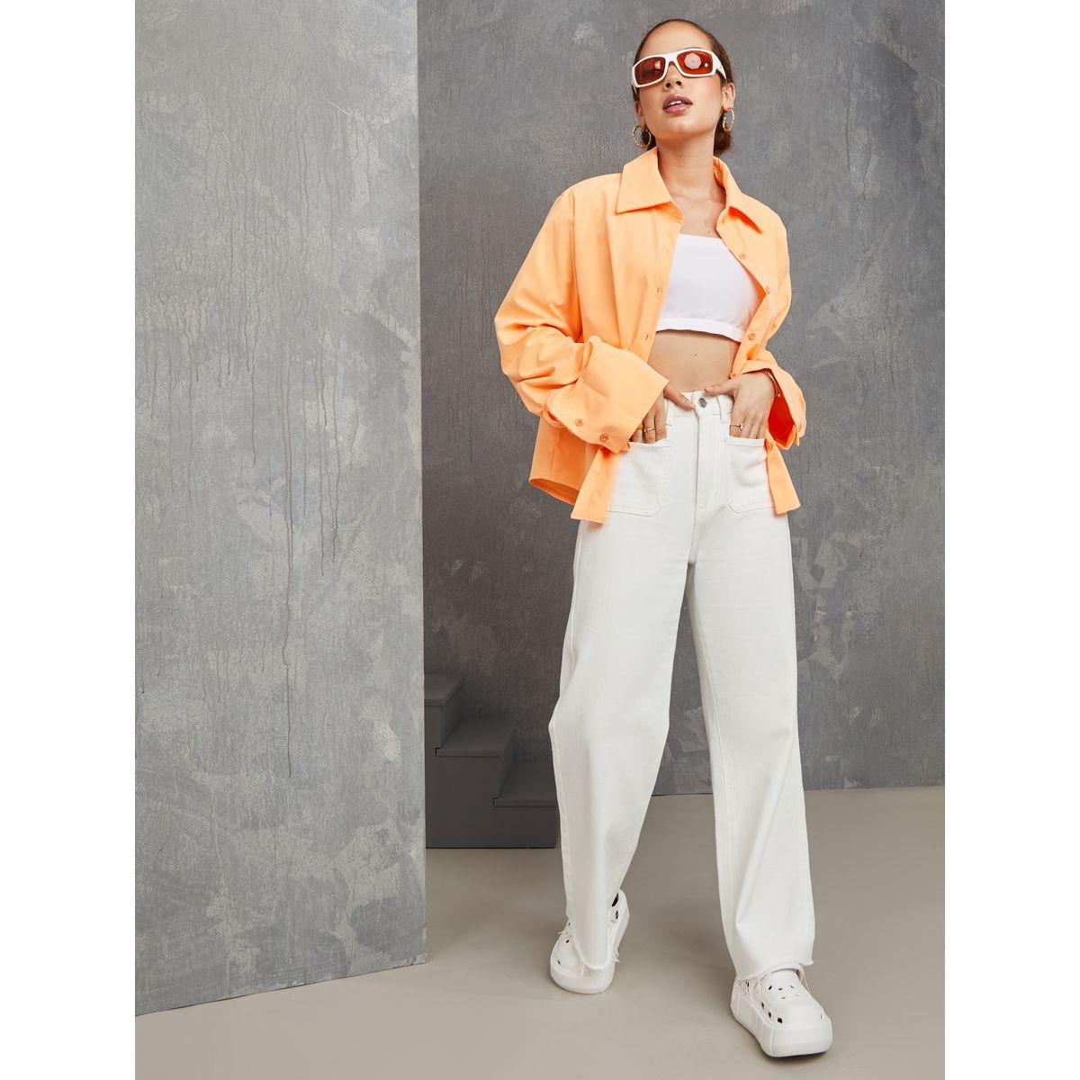 بلوزة بقصة واسعة واكمام طويلة-women-clothing-shirtsandblouses-shirts-image-2