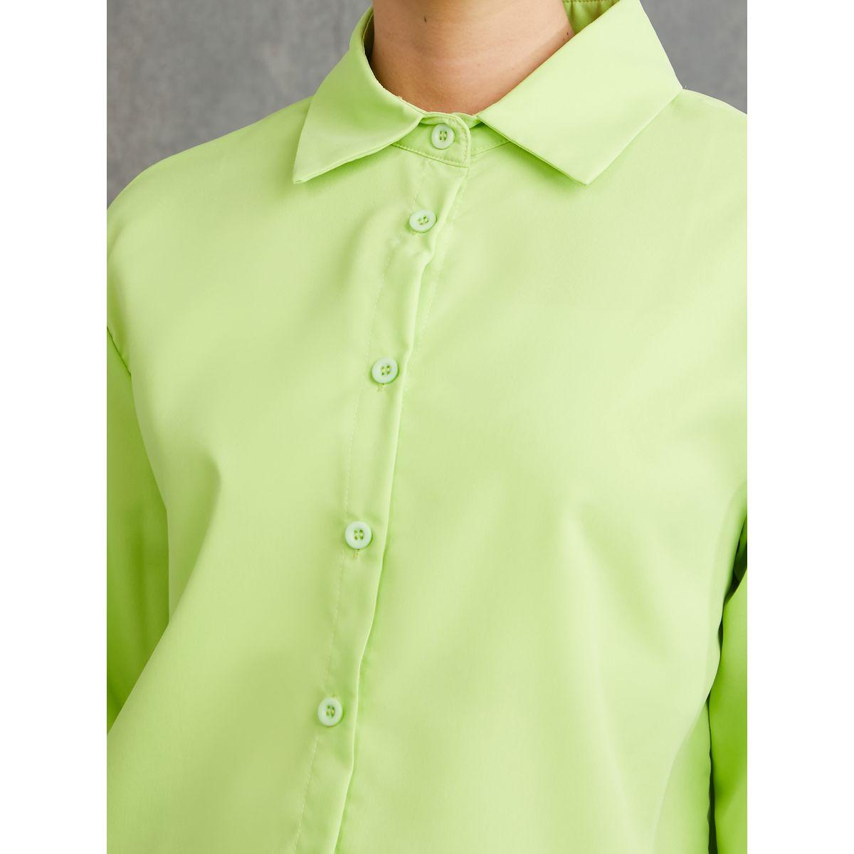 Styli Solid Button Through Shirt-women-clothing-shirtsandblouses-shirts-image-4