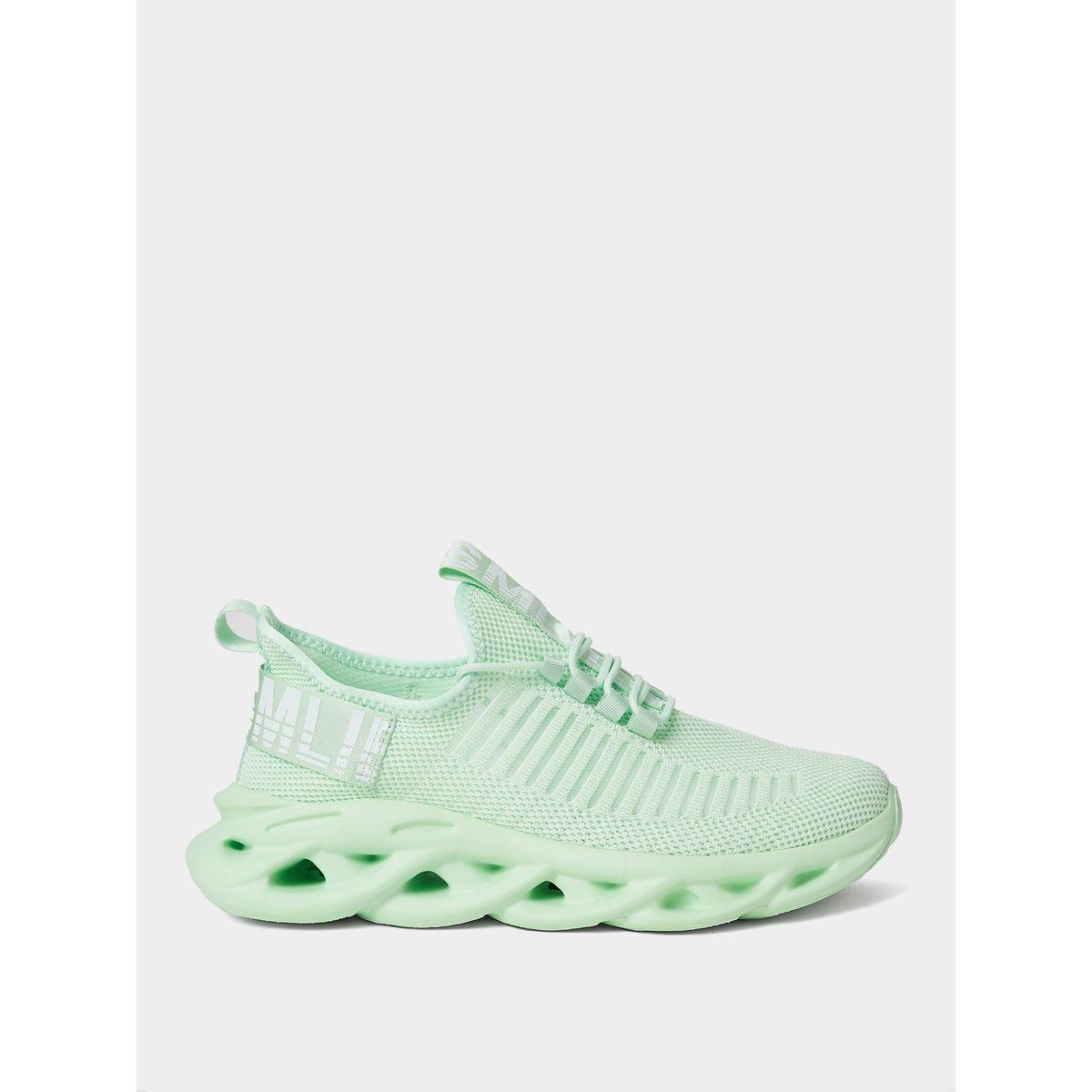Styli Letter Graphic Lace Up Decor Chunky Sneakers-men-shoes-sneakers-image-1