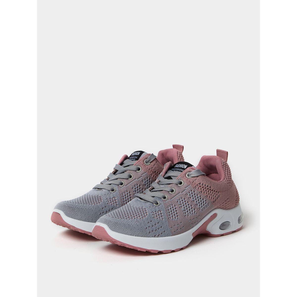 Styli Textile Upper Sporty Sneakers-women-shoes-sneakers-image-3