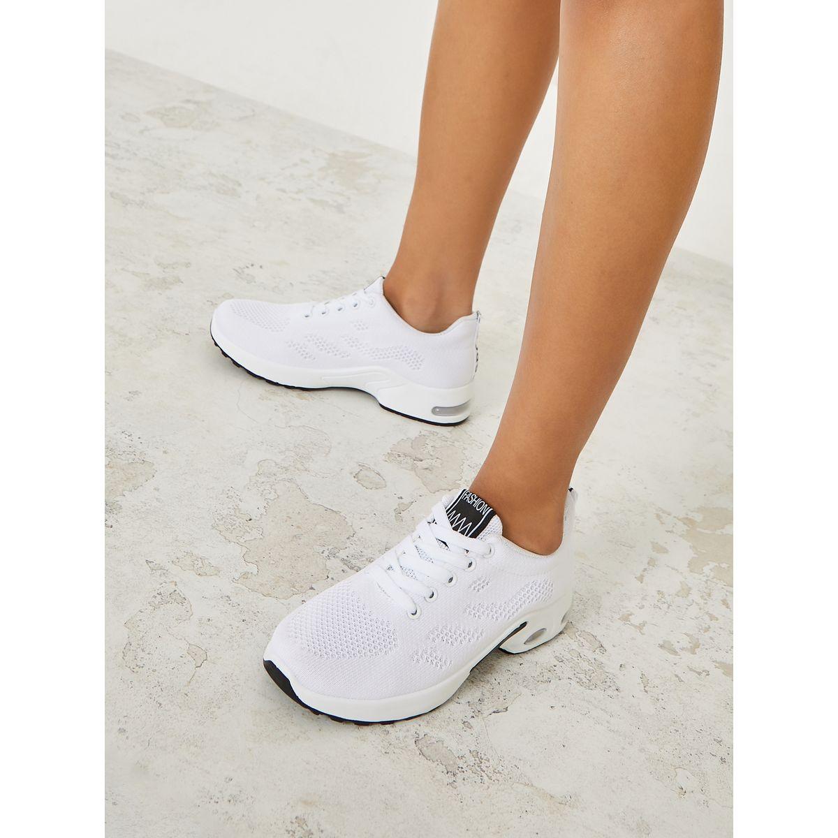 Styli Textile Upper Sporty Sneakers-sports-women-shoes-image-2