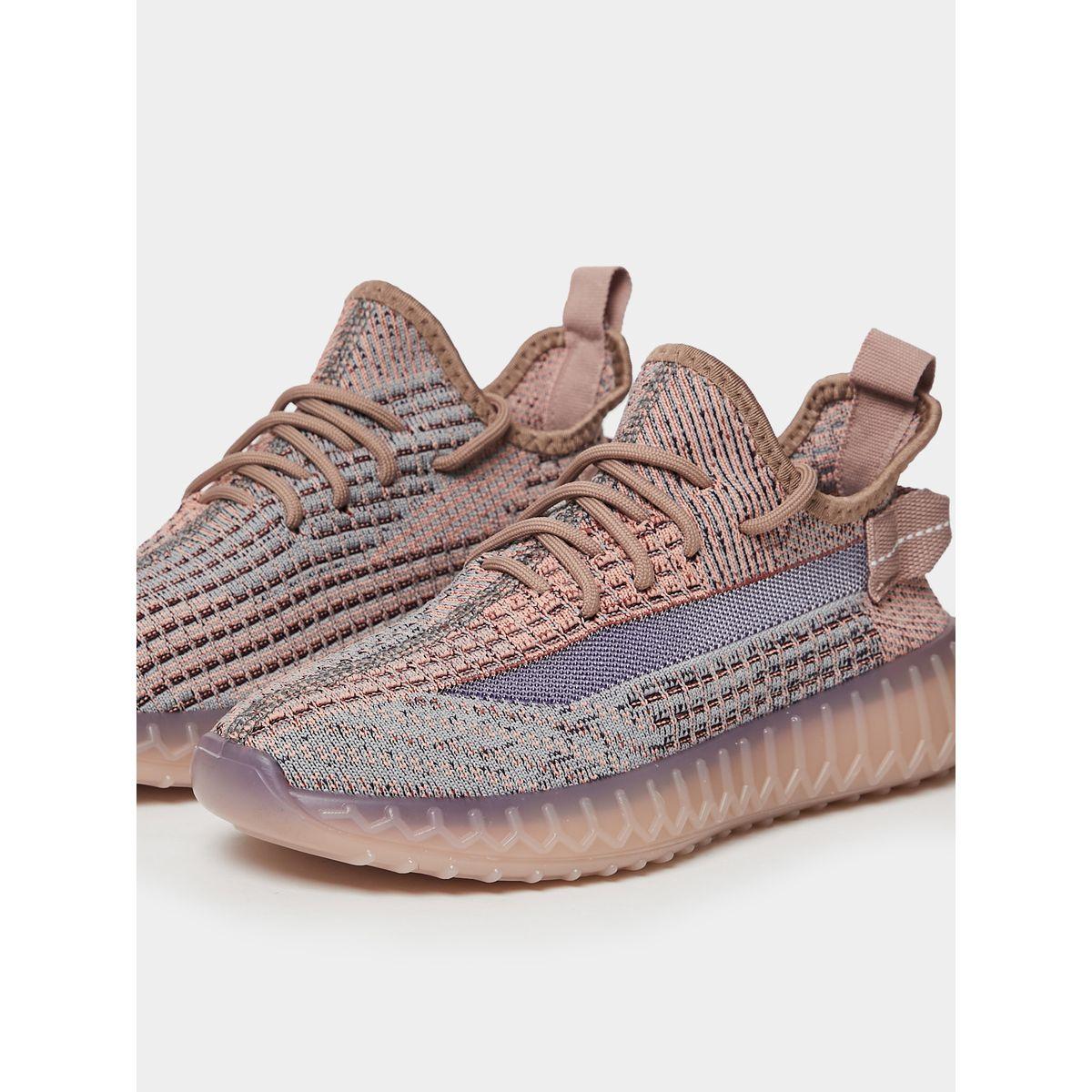 Styli Colorblock Textile Knitted Upper Sneakers-women-shoes-sneakers-image-5