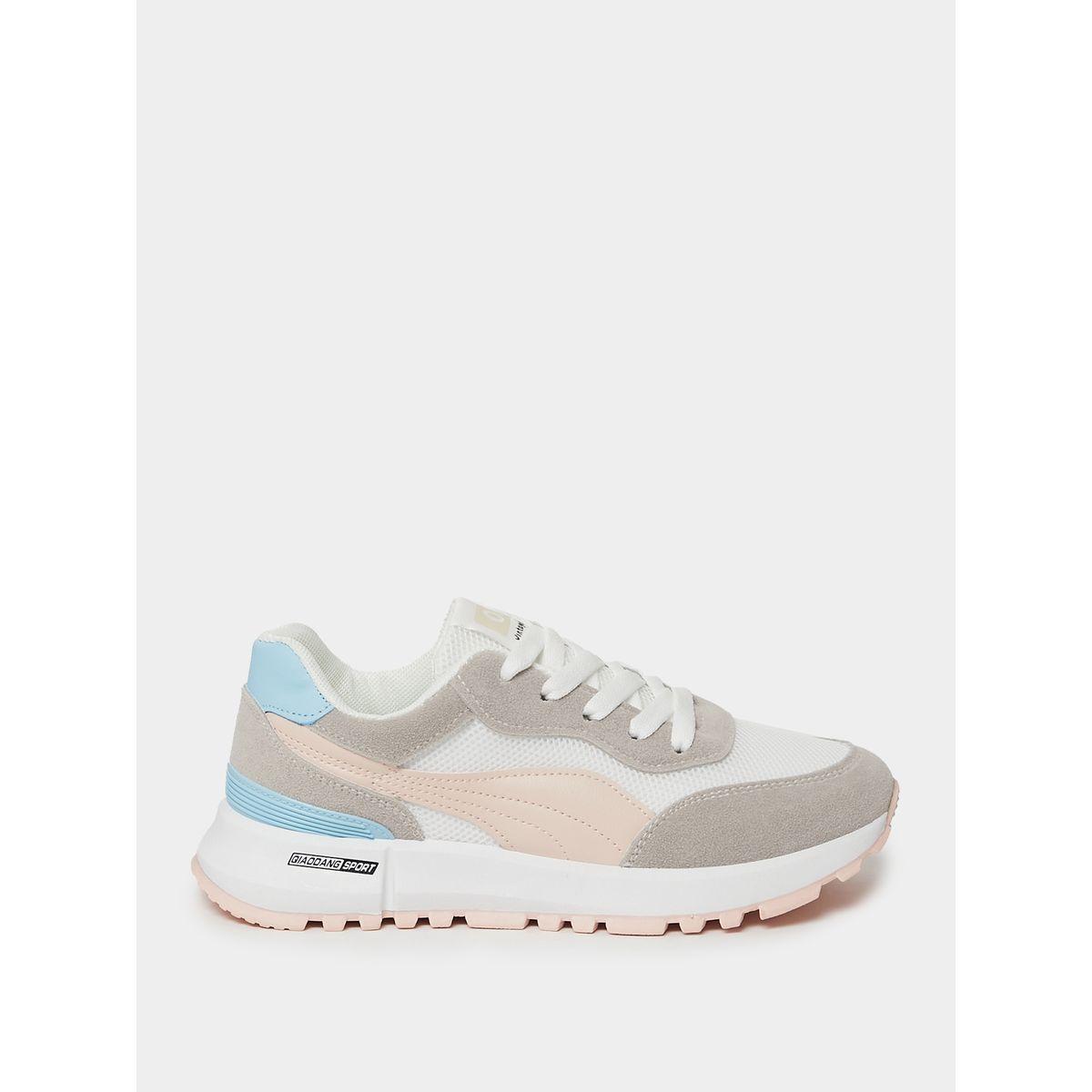 حذاء سنيكرز بنمط كتل الالوان-women-shoes-sneakers-image-1