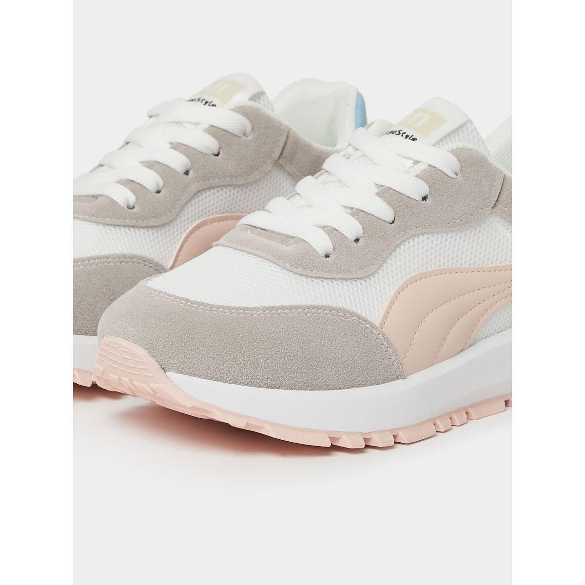Styli Colorblock Retro Lace Up Sneakers-women-shoes-sneakers-image-5