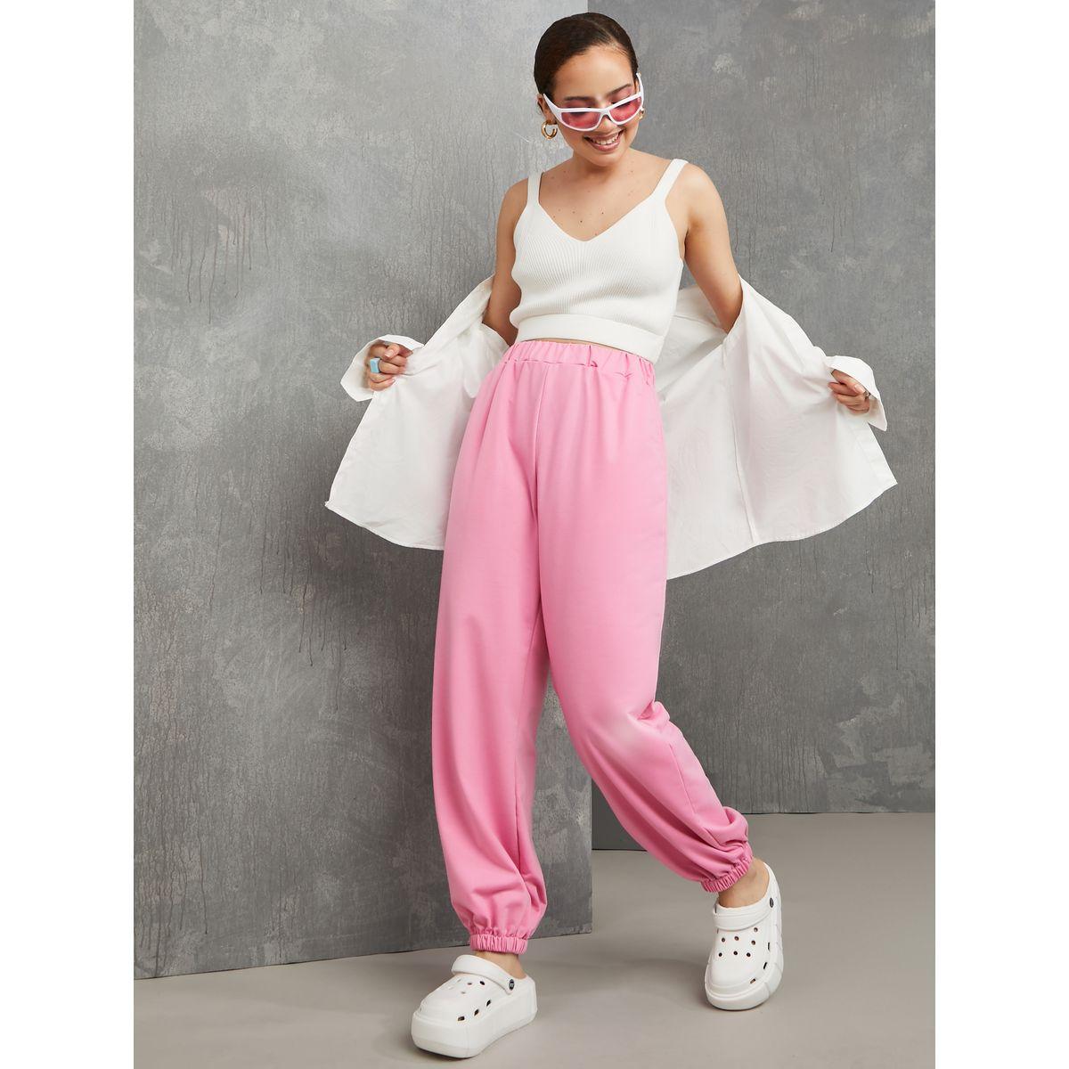بنطال بخصر عالي واساور-women-clothing-bottoms-trousers-image-1