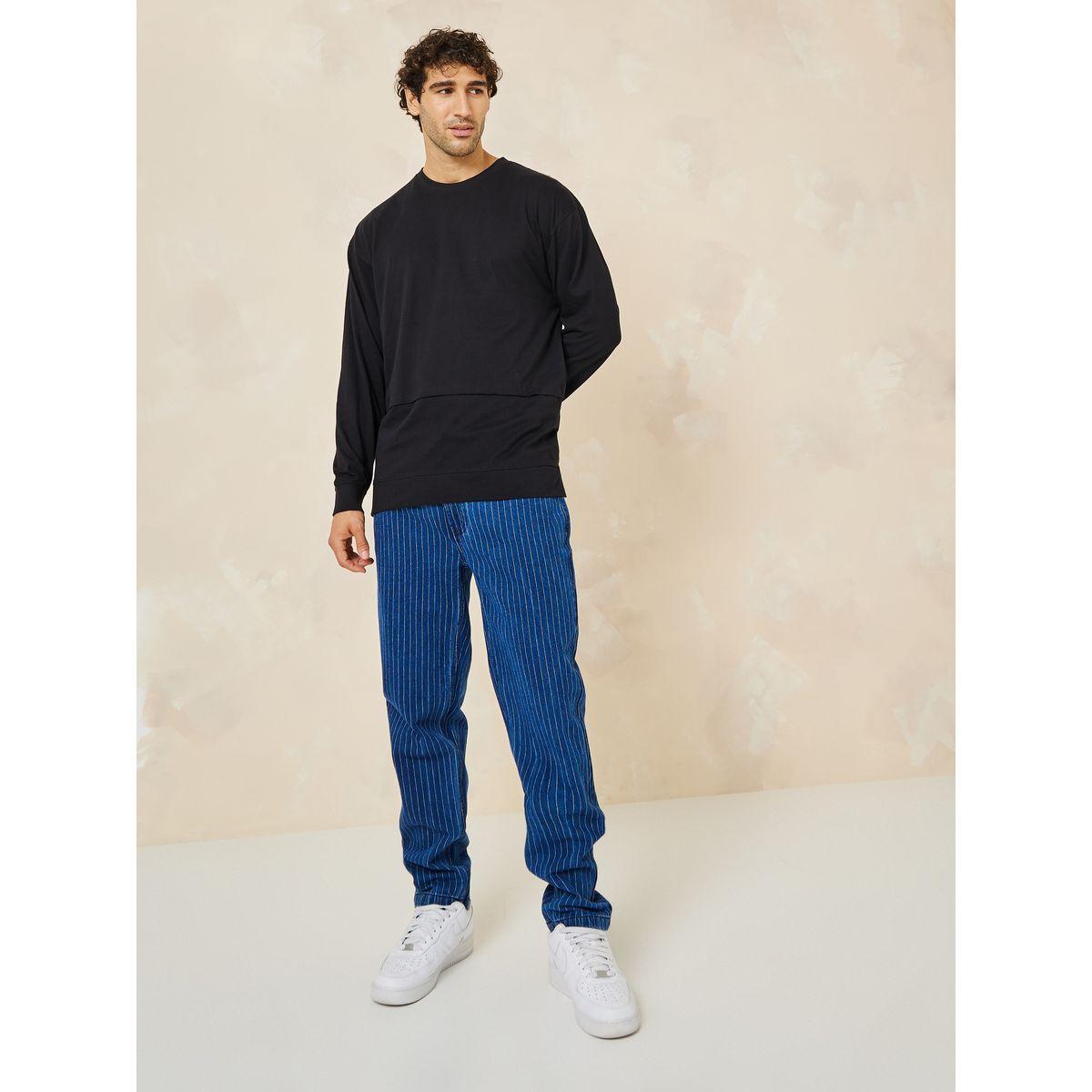 Styli Long Sleeves Oversized Deconstructed T-shirt-men-clothing-tshirtsandpolos-tshirts-image-2
