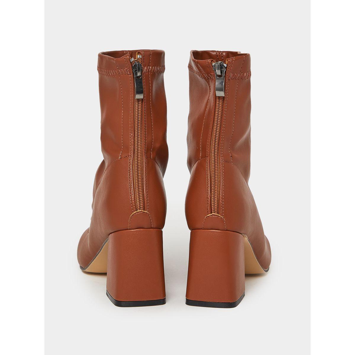 Styli Square Toe Ankle Boots-women-shoes-boots-image-4