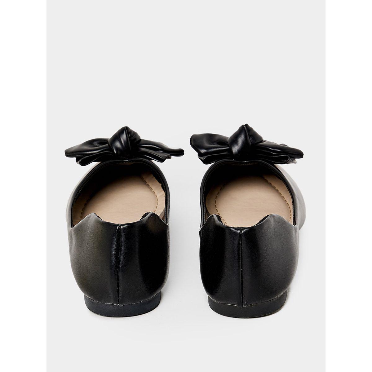 Styli Bow Detail Pointed Toe Flat Shoes-women-shoes-loafersandmoccasins-image-4
