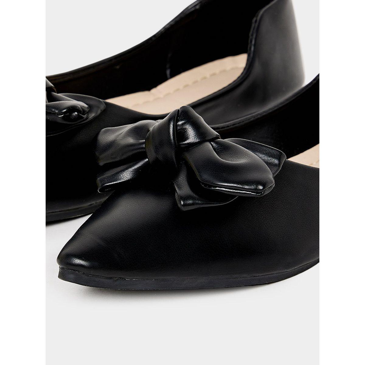 Styli Bow Detail Pointed Toe Flat Shoes-women-shoes-loafersandmoccasins-image-5
