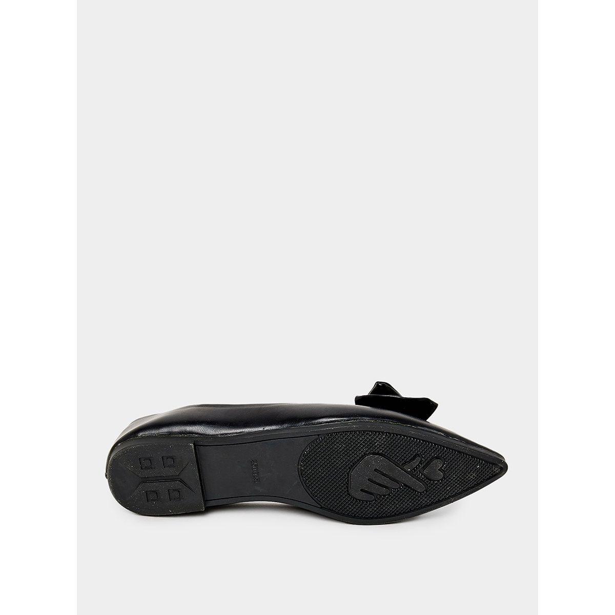 Styli Bow Detail Pointed Toe Flat Shoes-women-shoes-loafersandmoccasins-image-7