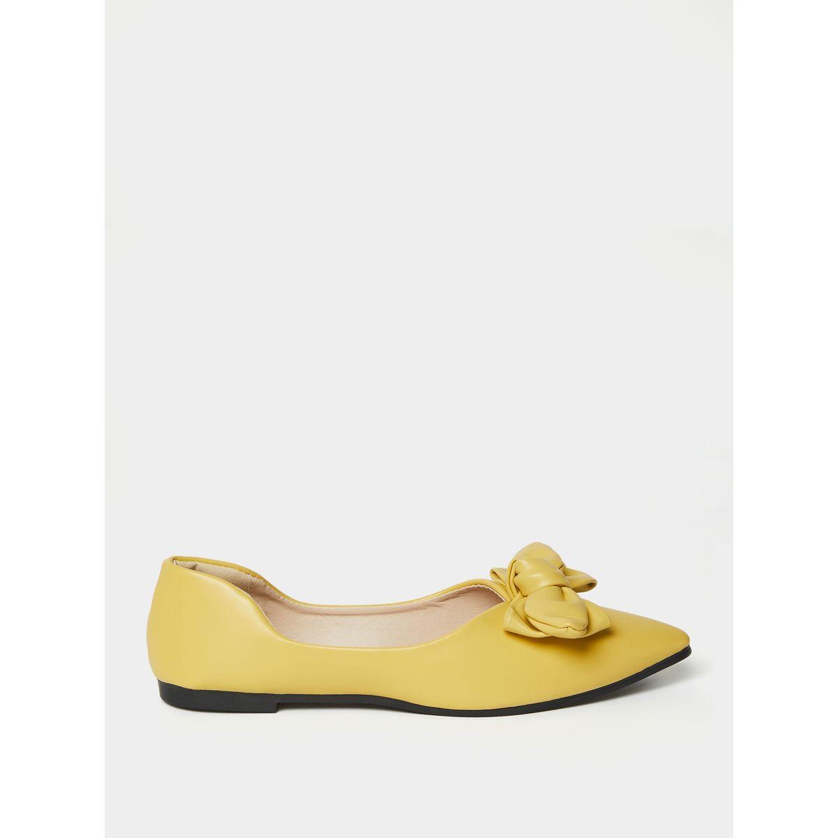 Styli Bow Detail Pointed Toe Flat Shoes-women-shoes-loafersandmoccasins-image-1