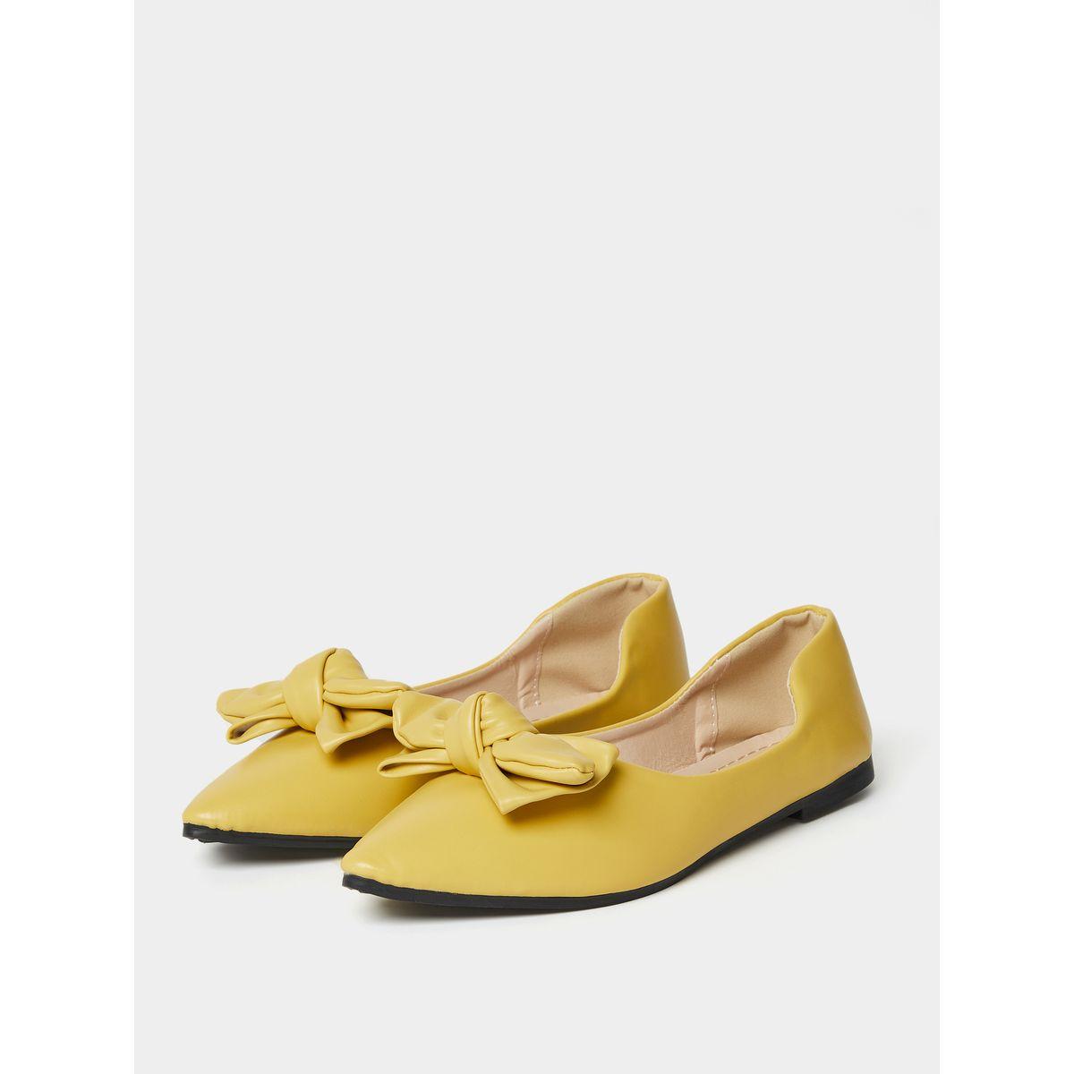 Styli Bow Detail Pointed Toe Flat Shoes-women-shoes-loafersandmoccasins-image-3