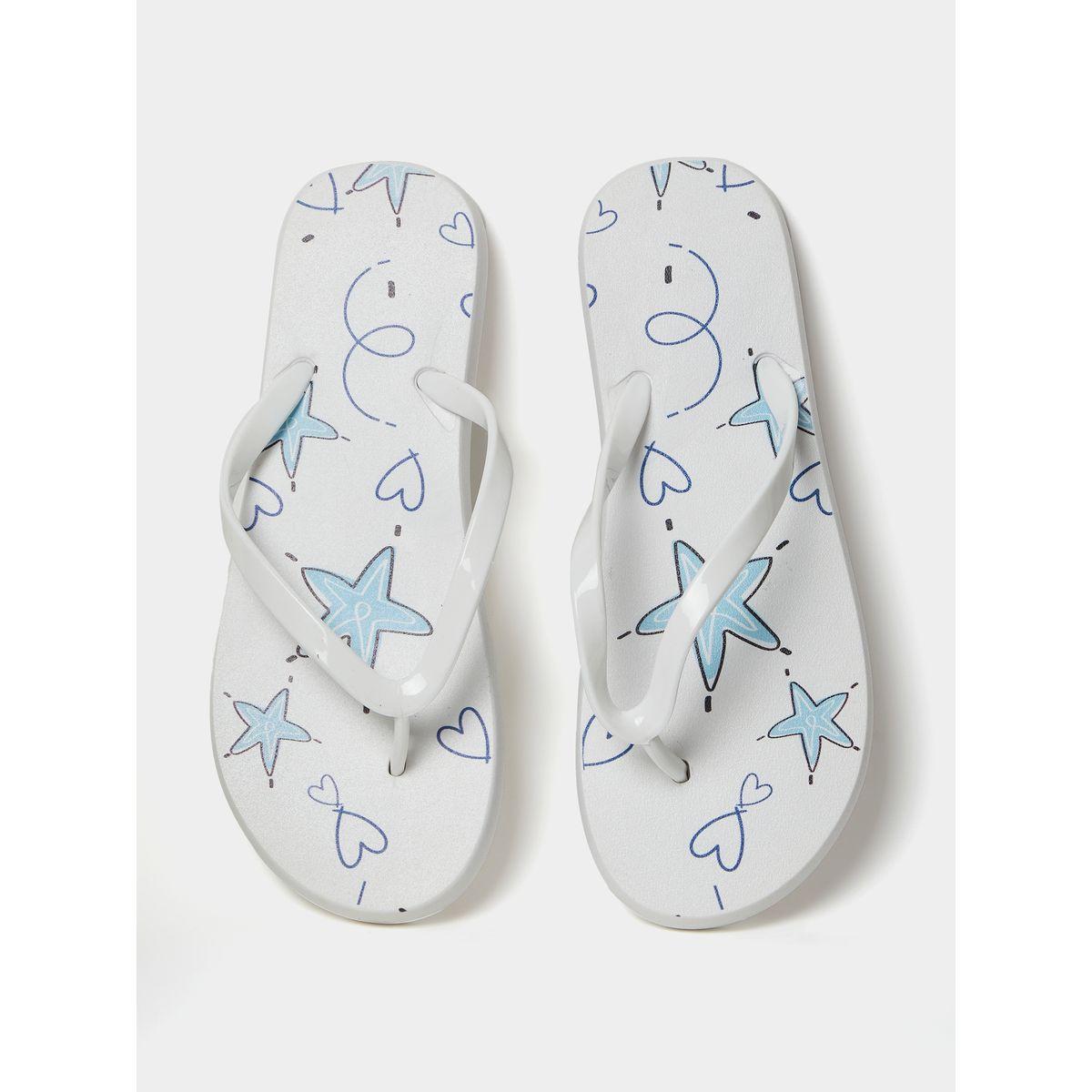 Styli Star Print Flip Flops-women-shoes-flipflopsandslides-image-6