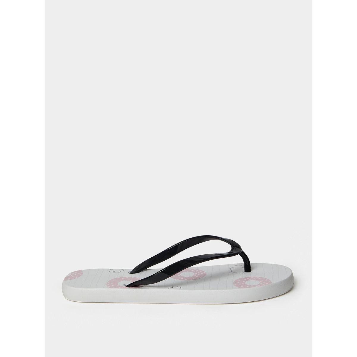 Styli Doughnut Print Flip Flops-women-shoes-flipflopsandslides-image-1