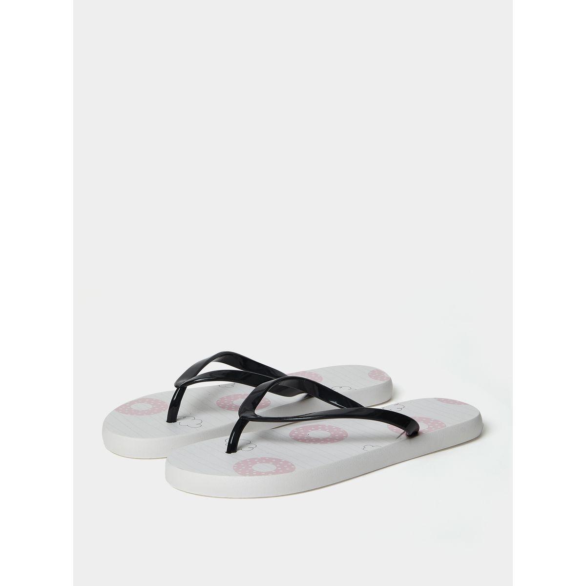 Styli Doughnut Print Flip Flops-women-shoes-flipflopsandslides-image-3