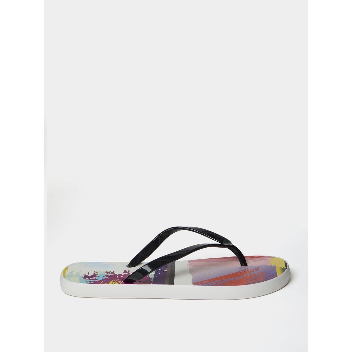 Styli Abstract Print Flip Flops-women-shoes-flipflopsandslides-image-1