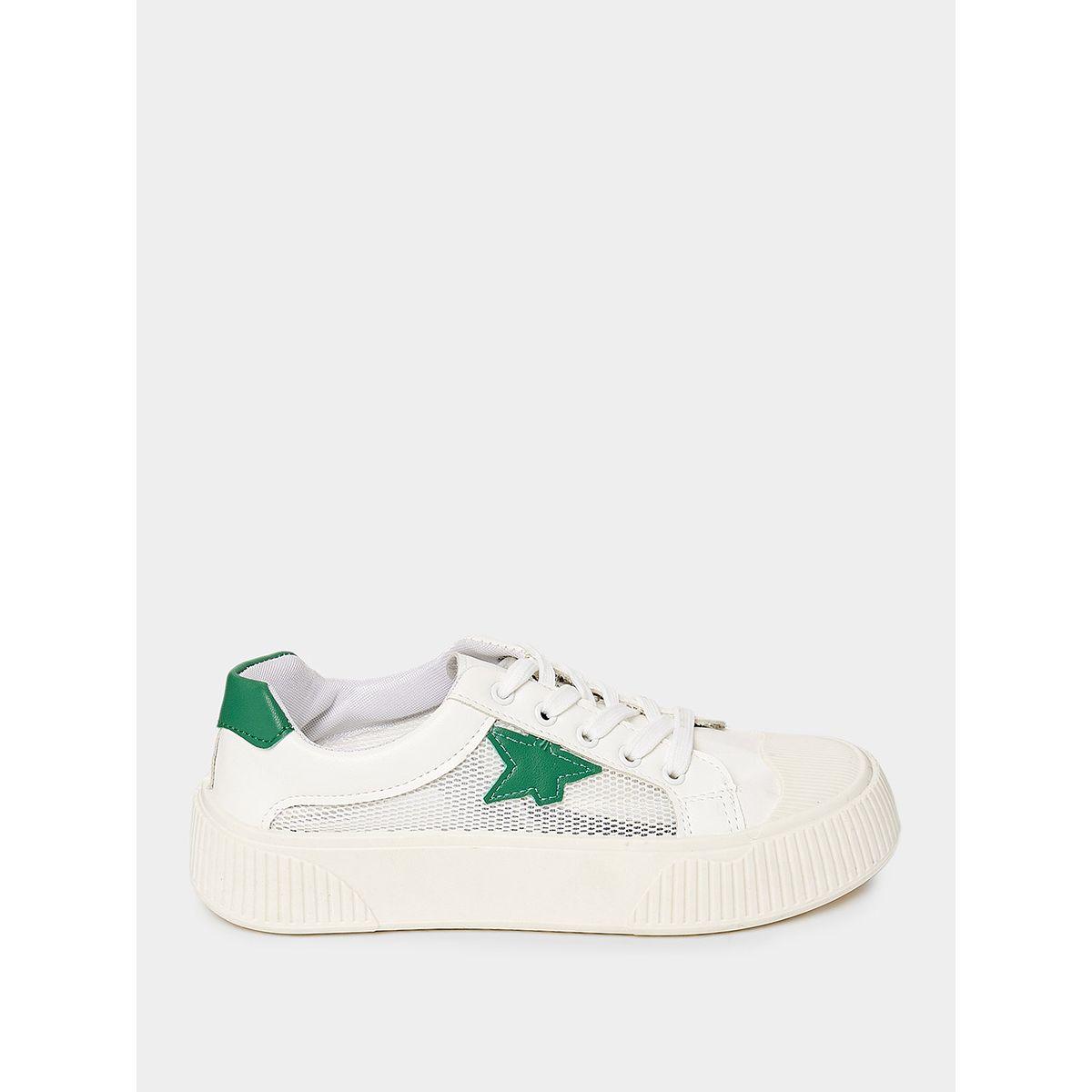 Styli Contrast Star Detail Plimsoll Sneakers-sports-women-shoes-image-1